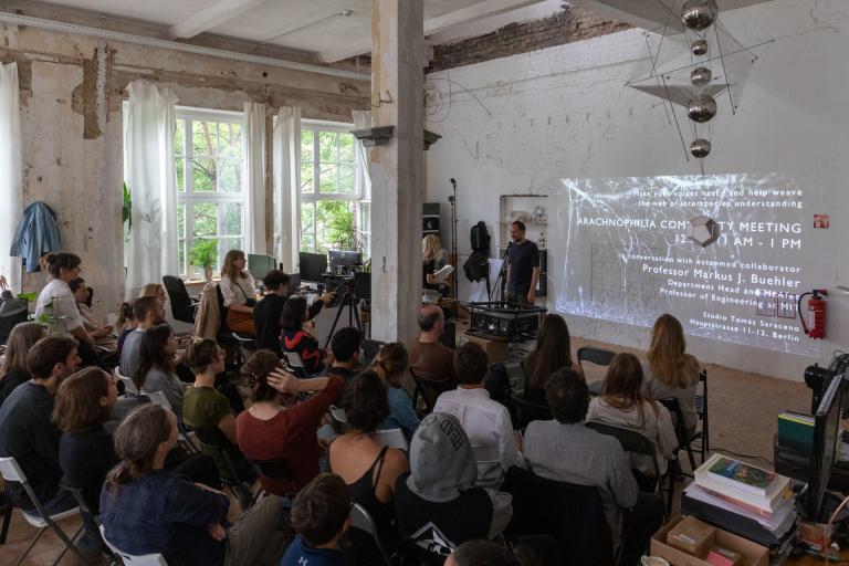 Arachnophilia Community Meeting with MIT Professor Markus J Buehler