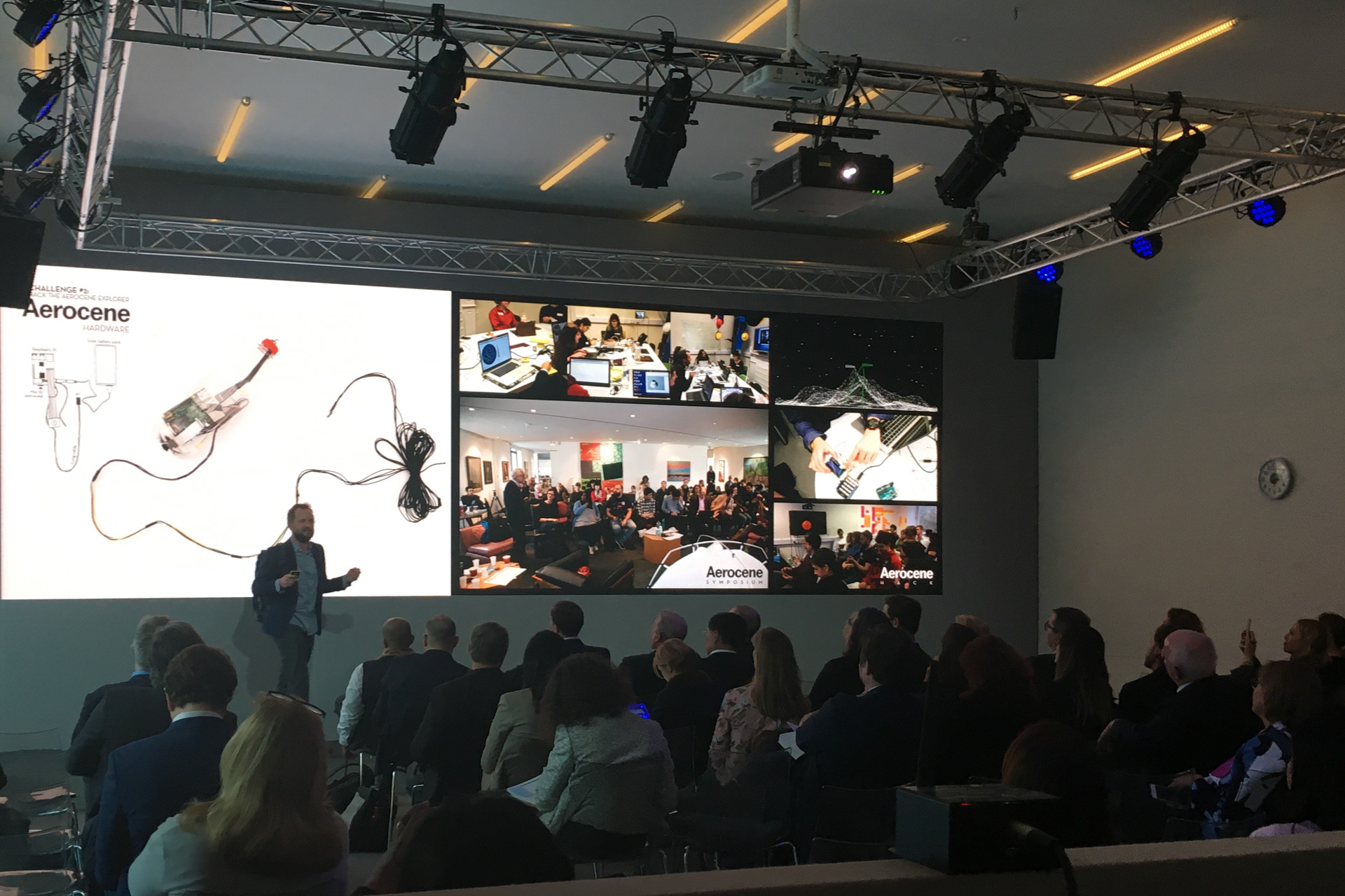 Behind the Artist’s Idea: Aerocene, Lecture at WEF, Davos, Switzerland