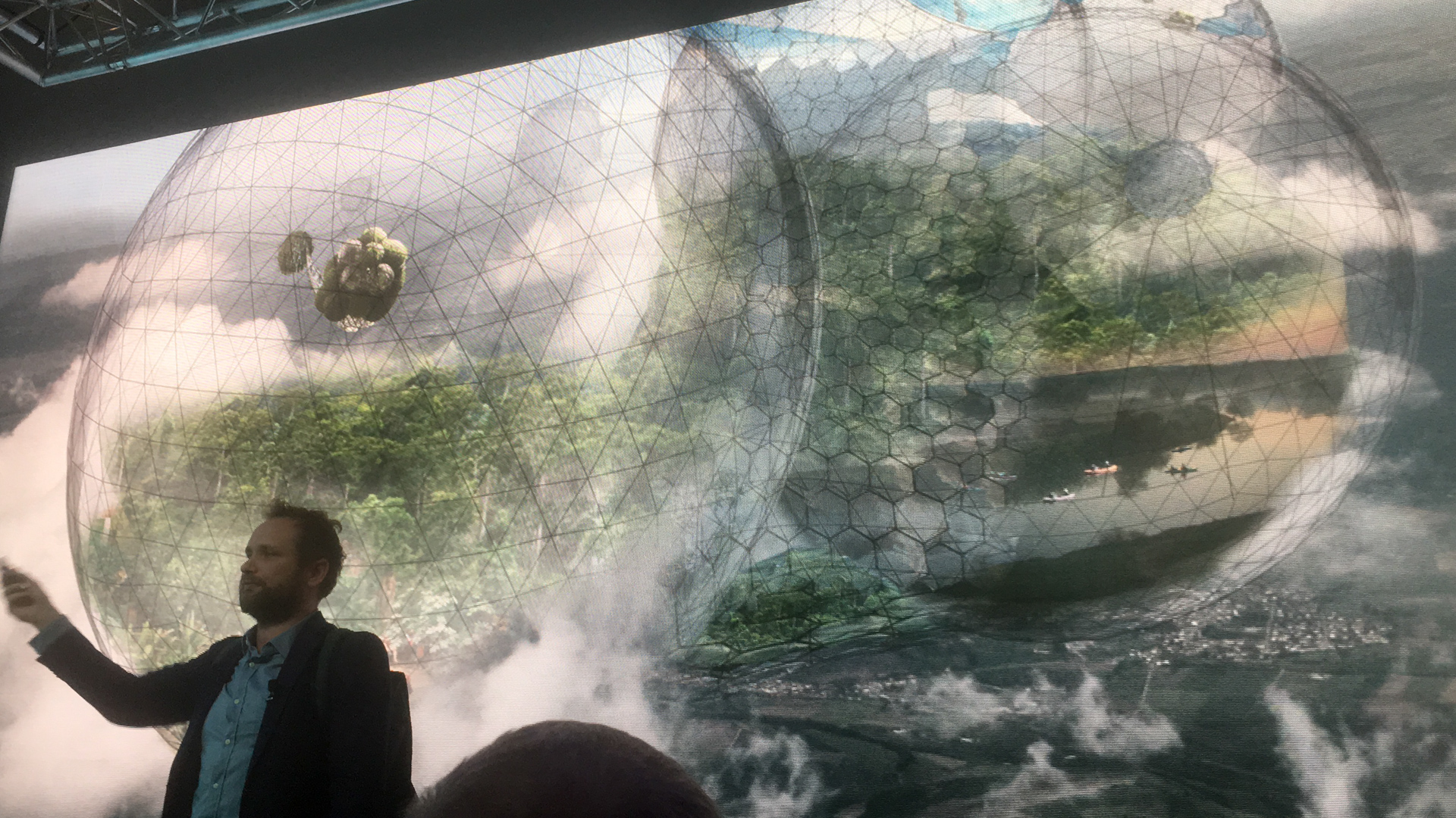 Behind the Artist’s Idea: Aerocene, Lecture at WEF, Davos, Switzerland