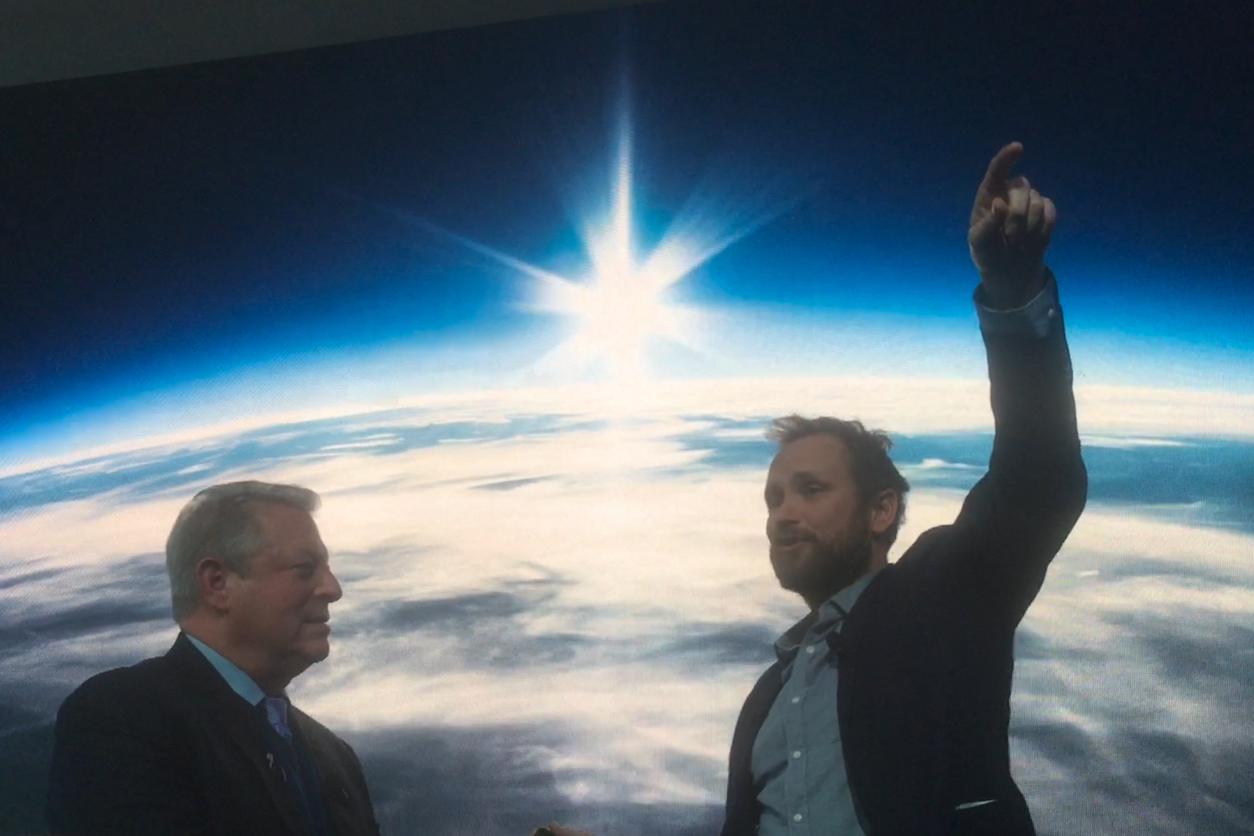 Behind the Artist’s Idea: Aerocene, Lecture at WEF, Davos, Switzerland