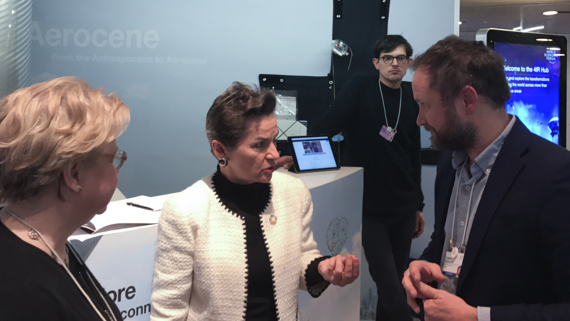 Behind the Artist’s Idea: Aerocene, Lecture at WEF, Davos, Switzerland
