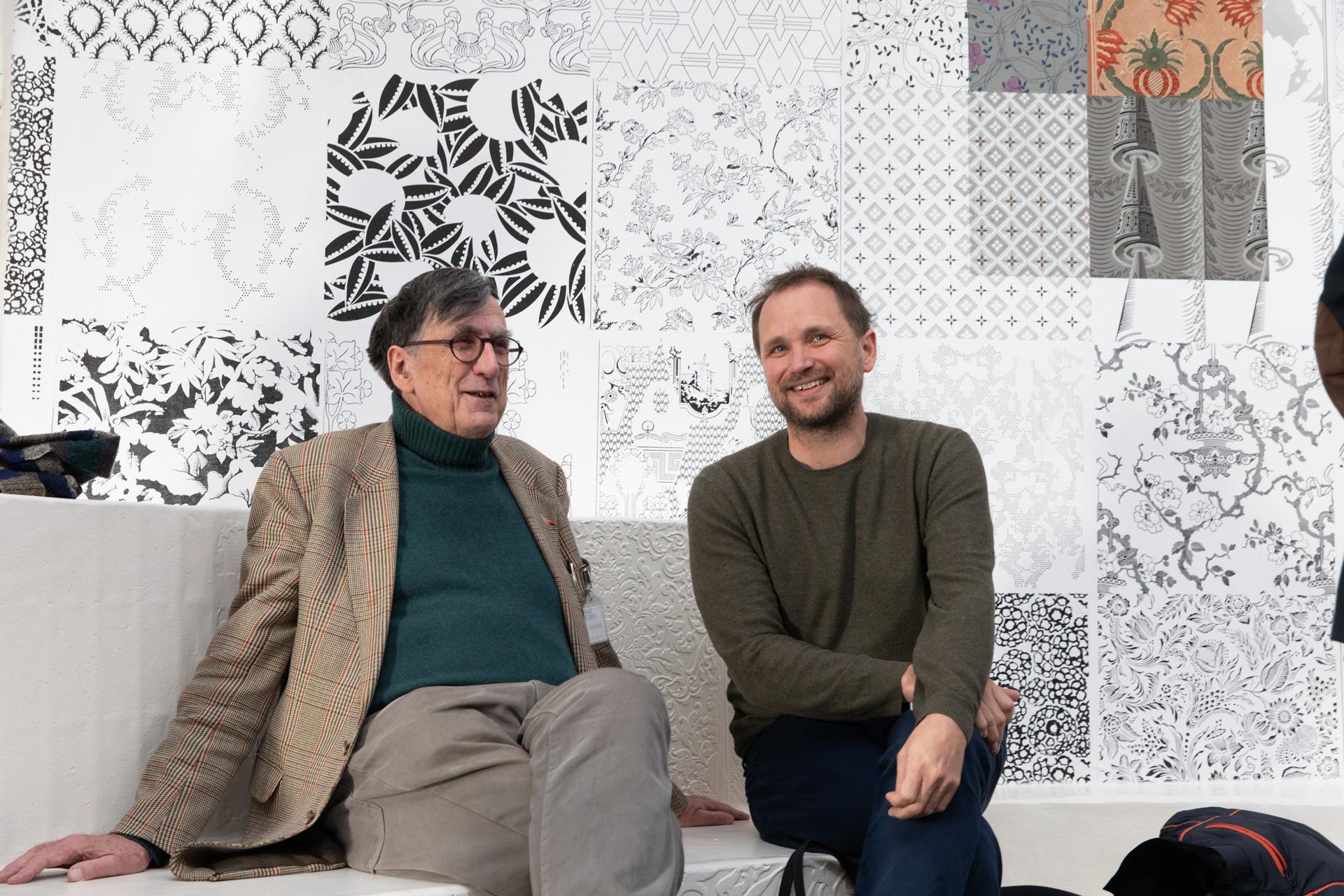 Bruno Latour and Tomás Saraceno