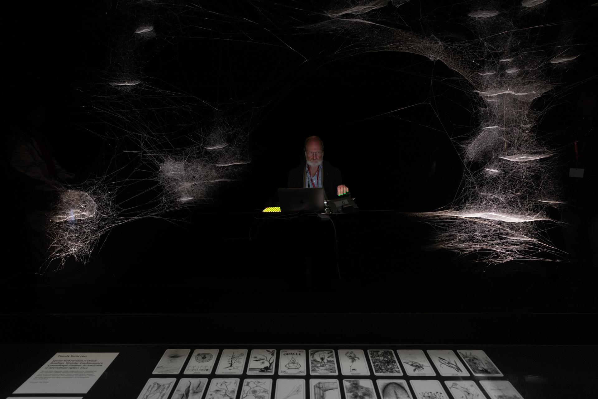 Boštjan Perovšek’s sonic spider/web tour
&nbsp;