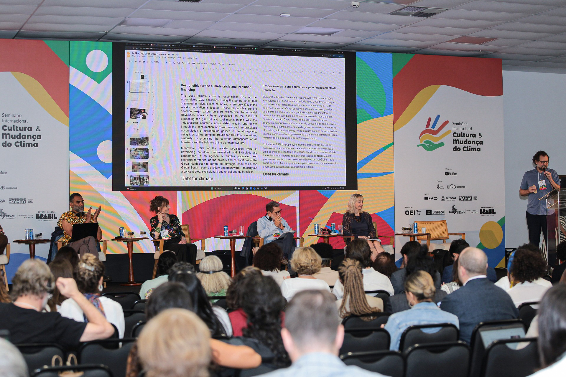 “Climate Crisis, a Crisis of Imagination”, The G20 International Seminar on Culture and Climate Change