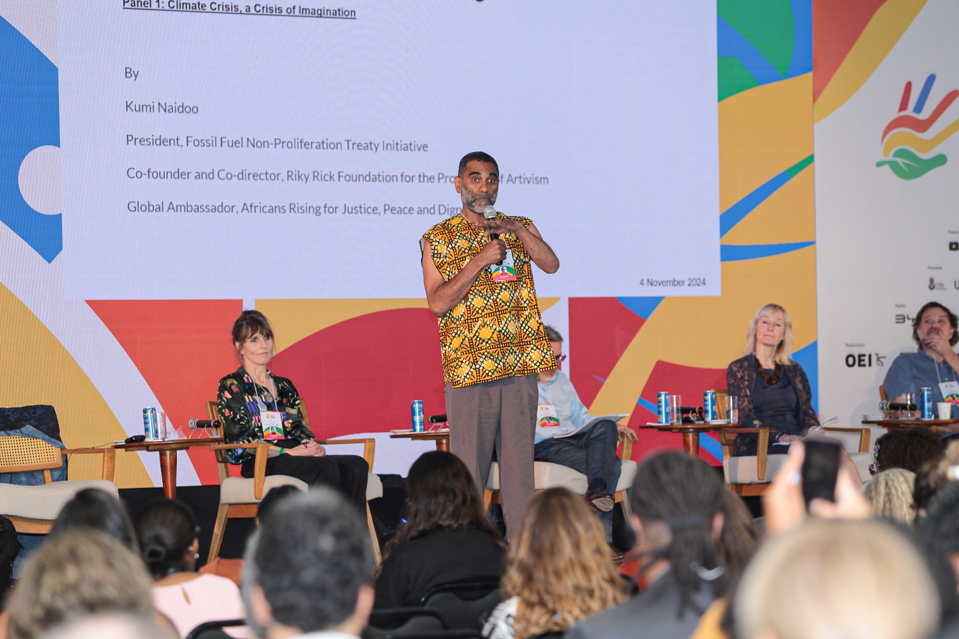 “Climate Crisis, a Crisis of Imagination”, The G20 International Seminar on Culture and Climate Change