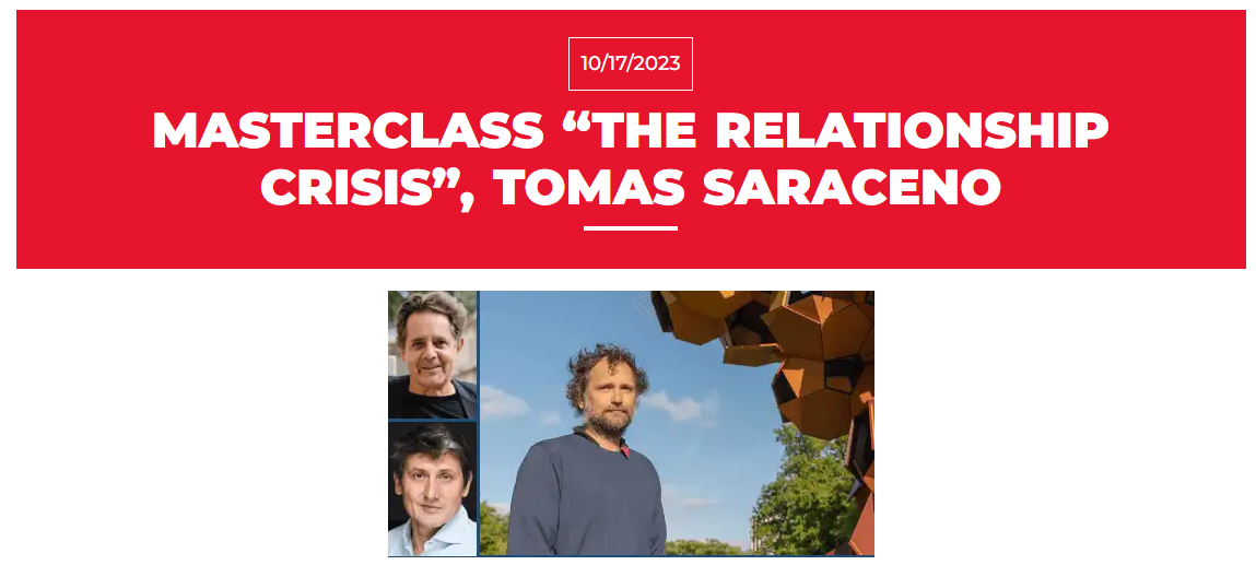 “The Crisis of Relationships” Masterclass
