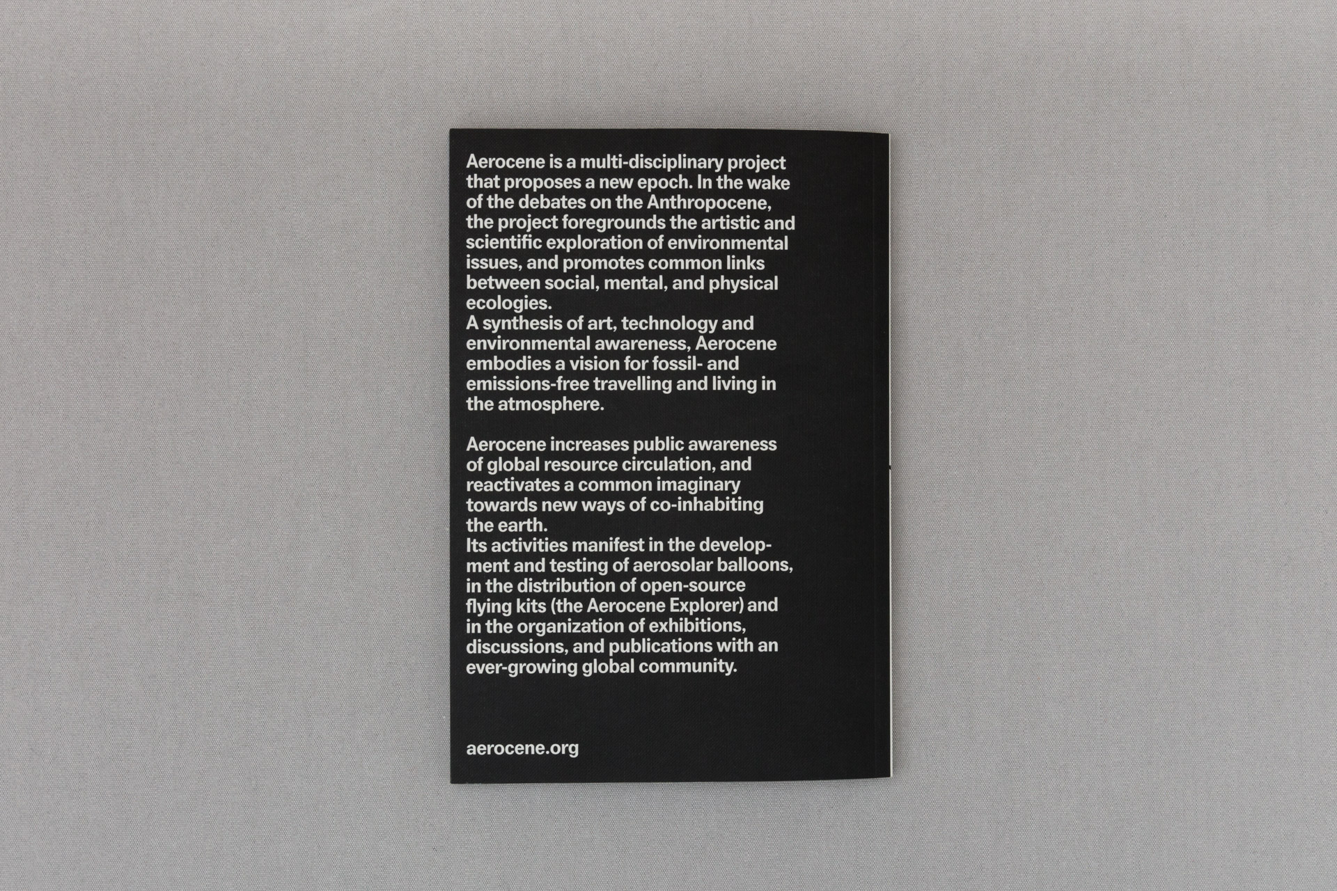 Notes on Aerocene