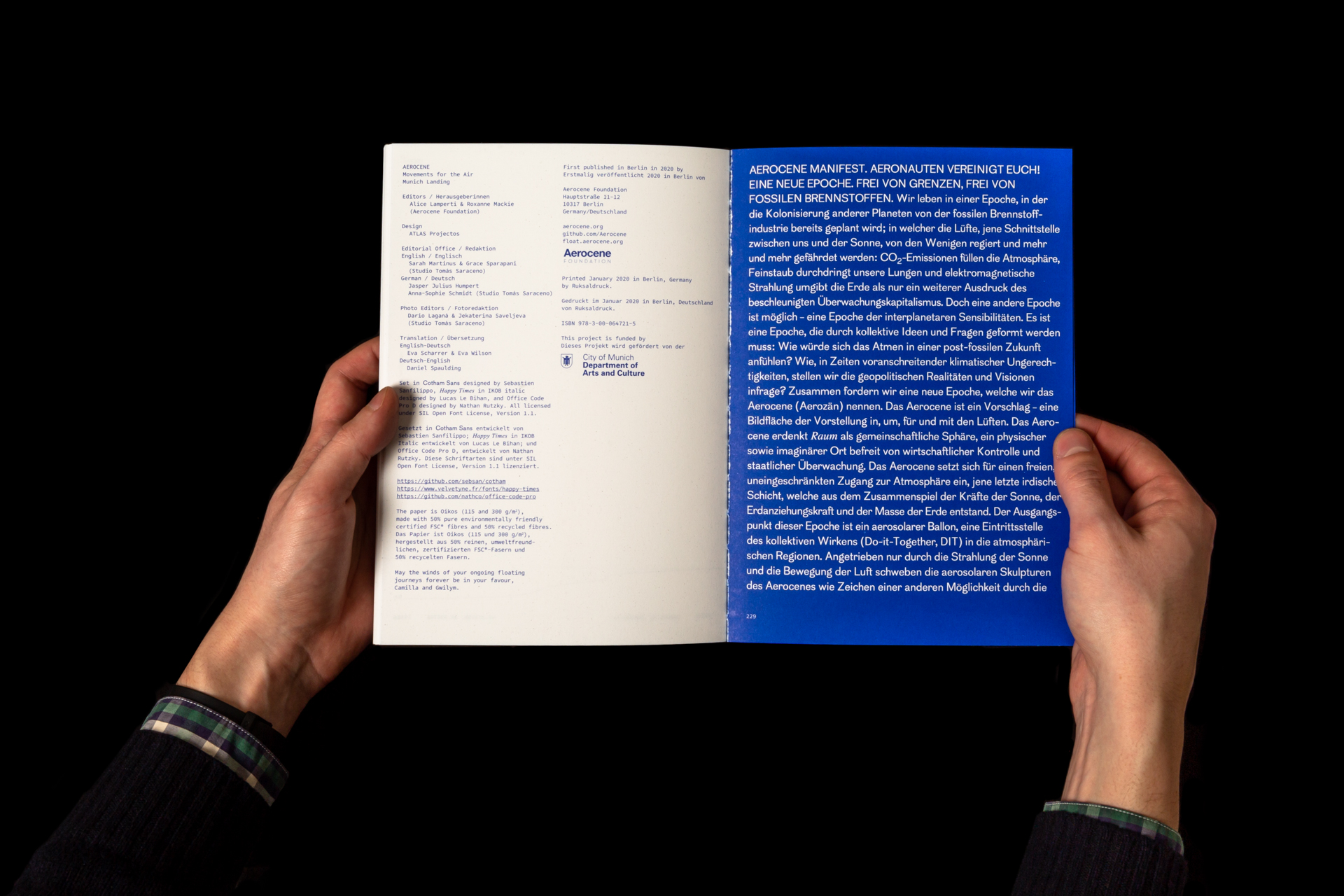 Aerocene — Movements for the Air, Munich Landing